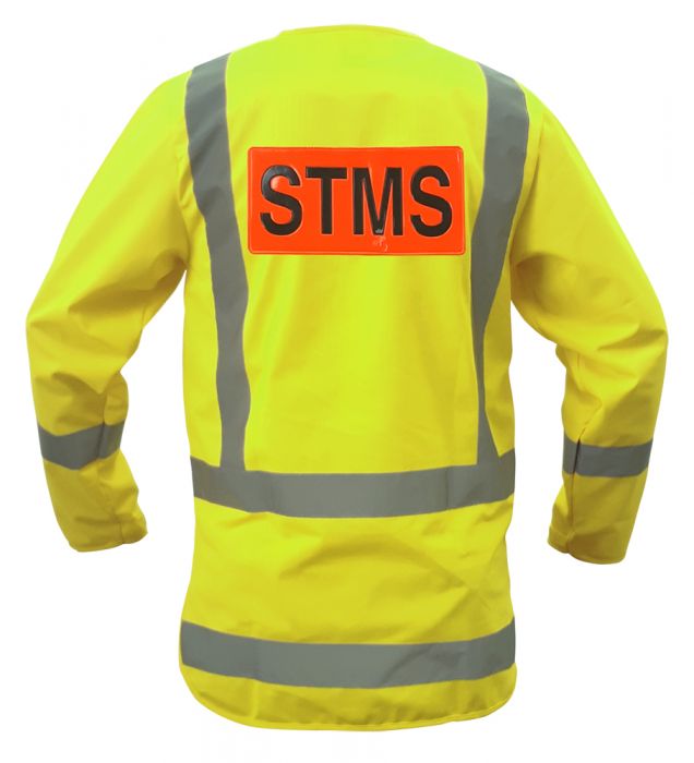 Caution STMS Long Sleeve Safety Vest | Hi Vis Vests | Jaedon.co.nz