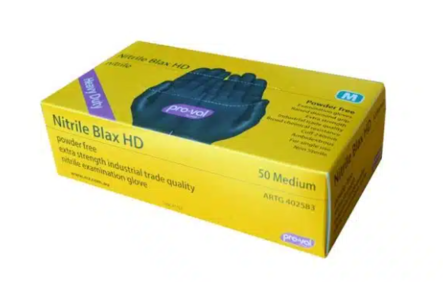 Nitrile Blax HD - Heavy Duty Disposable Glove - 500 pieces